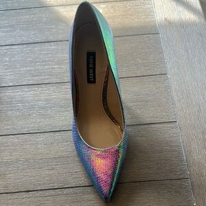 Nine West Purple Heels with Sleek Design